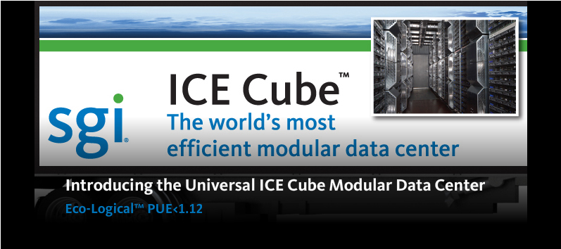 SGI ICE Cube Modular Data Center